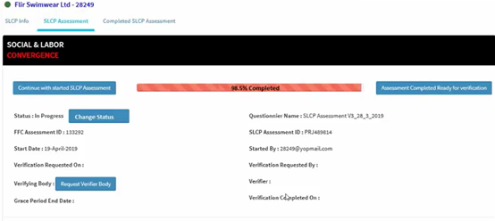 SLCP社會勞工整合項目